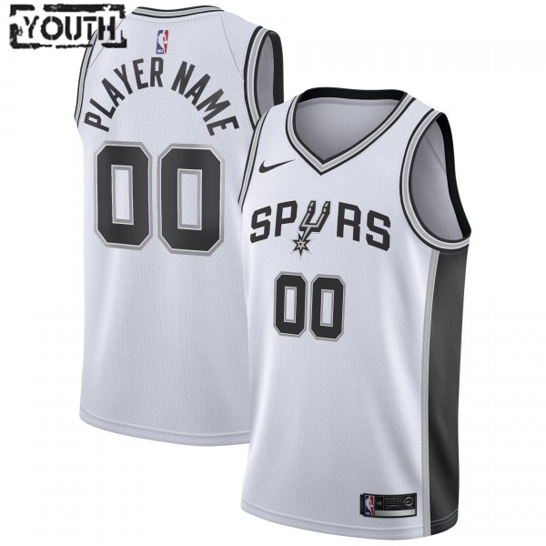 San Antonio Spurs Trikot Benutzerdefinierte 2020-2021 Nike Association Edition Swingman - Kinder San Antonio Spurs Trikot Benutzerdefinierte 2020-2021 Nike Association Edition Swingman - Kinder